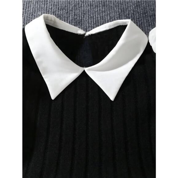 Long Sleeve Peplum Top and Pants Set - Picture 3 of 6